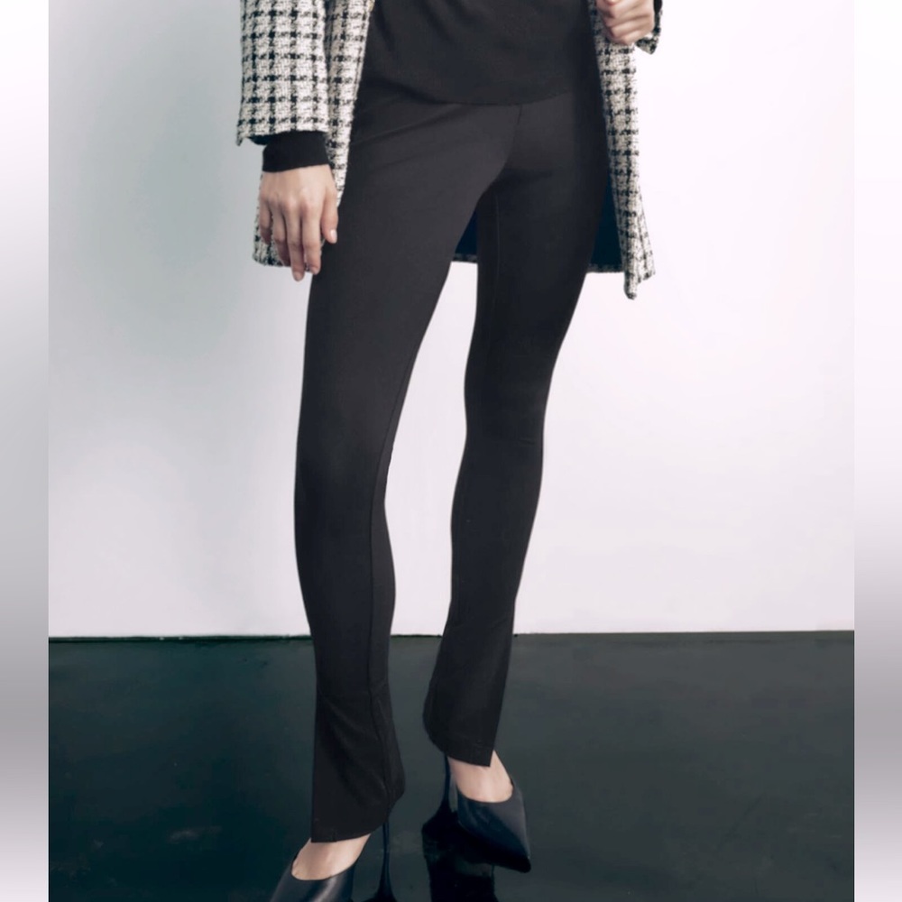 Zara side slit legging size M
